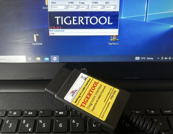 BMDiag OBD Interface for Triumph Tiger Tool